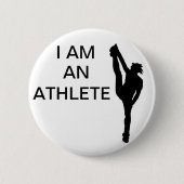 Cheerleading Athleten-Knopf Button (Vorderseite)
