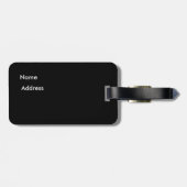 Cheerleading Block-Gepäckanhänger im Rot Gepäckanhänger (Rückseite horizontal)