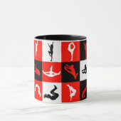 Cheerleading Block-Tasse im Rot Tasse (Zentrum)
