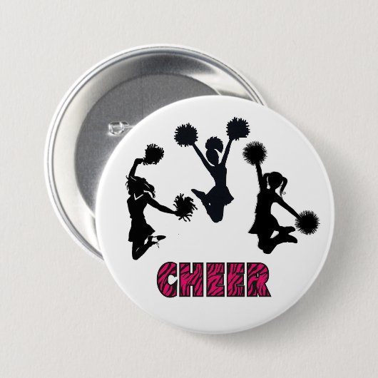 CHEERLEADING BUTTON (Vorne & Hinten)
