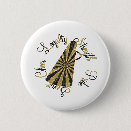 Cheerleading Button (Vorderseite)
