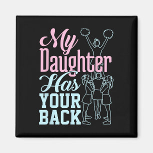 Cheerleading Cheer Mom Ckspot - Meine Tochter hat Magnet