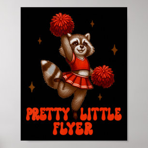 Cheerleading Cheerleader Cheer Lady Hübsches Klein Poster