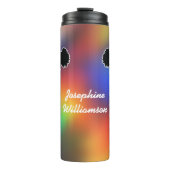 Cheerleading - Cheerleader silhouette Personalize Thermosbecher (Vorderseite)