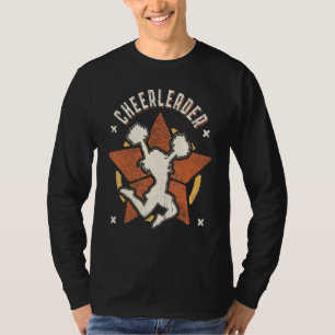 Cheerleading Cheerleader Vintage Retro Klassiker S T-Shirt