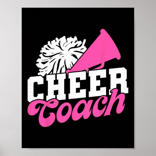 Cheerleading-Cheertrainer Poster (Vorne)