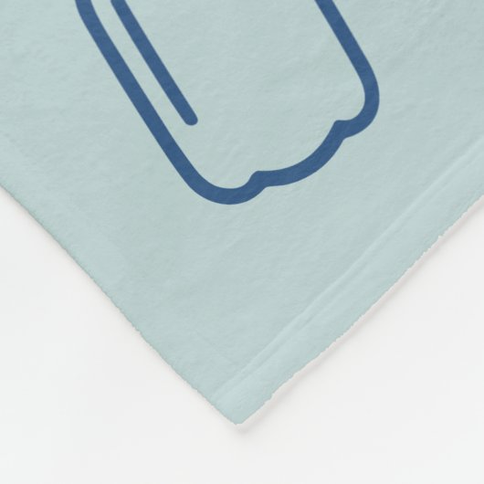 Cheerleading Doodle Cheer Team Senior Night Fleecedecke (Ecke)