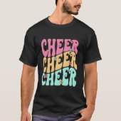 Cheerleading For Cheerleader N Squad Cheer Practic T-Shirt (Vorderseite)