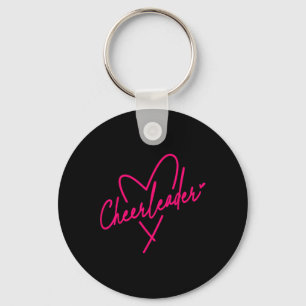 Cheerleading für Cheerleader-Squadrat-Mädchen BFF Schlüsselanhänger