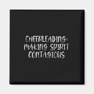 Cheerleading-Geist Ansteckende Energie Für Teams Magnet