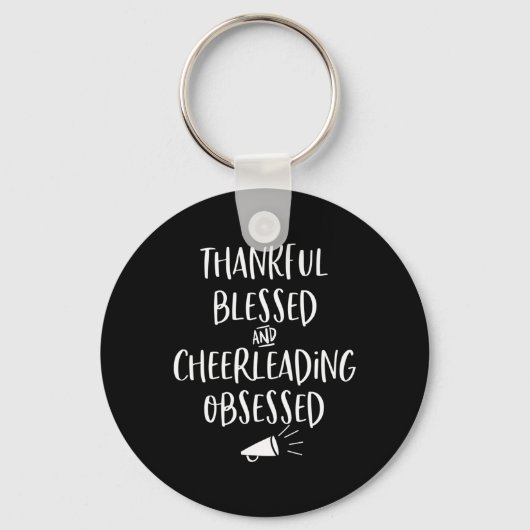 Cheerleading-Geschenk Cheerleader Cheer-Mutter Tra Schlüsselanhänger (Vorderseite)