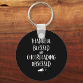Cheerleading-Geschenk Cheerleader Cheer-Mutter Tra Schlüsselanhänger (Vorderseite)