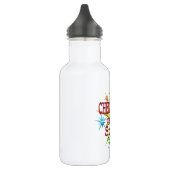 Cheerleading Glitzern Trinkflasche (Links)