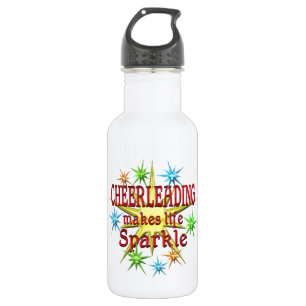 Cheerleading Glitzern Trinkflasche