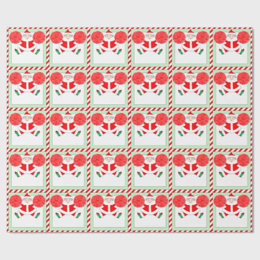 Cheerleading Holiday Geschenk Geschenkpapier (Flach)