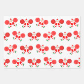 Cheerleading Holiday Geschenk Geschenkpapier Set (Vorderseite 3)