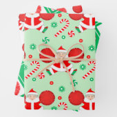 Cheerleading Holiday Geschenk Geschenkpapier Set (Beispiel)