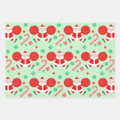 Cheerleading Holiday Geschenk Geschenkpapier Set (Vorderseite)