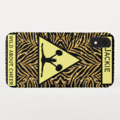 Cheerleading i "Wild About Cheer" iPhone/iPad case (Rückseite (Horizontal))