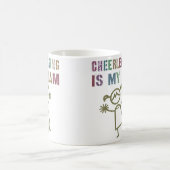 Cheerleading Is My Jam Cheerleading Team Kaffeetasse (Mittel)