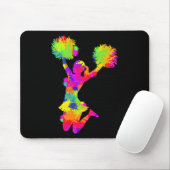 Cheerleading Jubel Cheerleader Mädchen Kinder Mousepad (Mit Mouse)