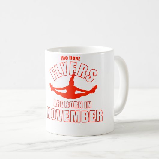 Cheerleading Kaffeetasse (VorderseiteRechts)