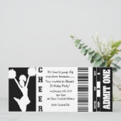 cheerleading Karte laden ein (Stehend Vorderseite)