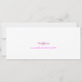 cheerleading Karte laden ein (Rückseite)