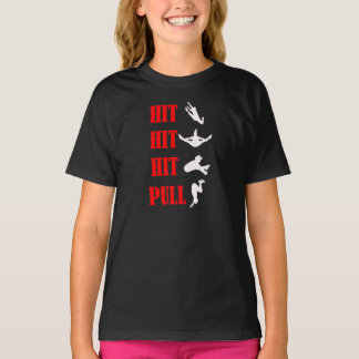 Cheerleading kombinierter T - Shirt des Sprunges