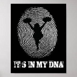 Cheerleading liegt in meiner DNA Cheerleading Chee Poster