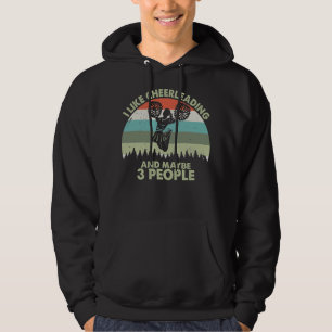 CHEERLEADING Lover Funny Gift Idea I like Hobby Hoodie