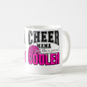 Cheerleading Mom Cheerleader Cheer Mom Kaffeetasse (VorderseiteRechts)