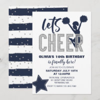 Cheerleading Navy und Silver Cheerday