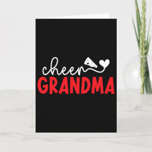 Cheerleading-Oma für Muttertag Cheer Grandm Karte