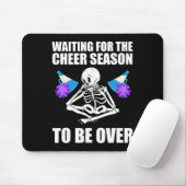 Cheerleading-Papa Lustiger Cheer-Vater  Mousepad (Mit Mouse)