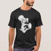 Cheerleading Pom Pom - Cheercaptain Cheerleader T-Shirt (Vorderseite)