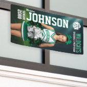 Cheerleading Senior Cheer Custom Sports Banner (Äußeres Gebäude)
