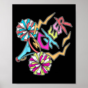 Cheerleading-Spruch Lustiger Cheerleader Poster