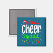 Cheerleading Srts Lover Christmas Cheer Squad Magnet (Vorderseite/Rückseite)