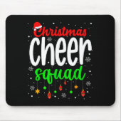 Cheerleading Srts Lover Christmas Cheer Squad Mousepad (Vorne)