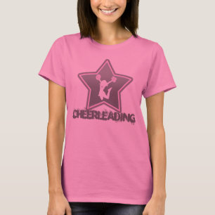 Cheerleading Stern-Krawatten-T - Shirt