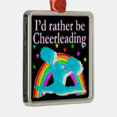 CHEERLEADING SUPER STAR DESIGN ORNAMENT AUS METALL (Rechts)