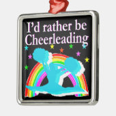 CHEERLEADING SUPER STAR DESIGN ORNAMENT AUS METALL (Links)