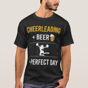 Cheerleading-T-Shirt für Bier-Tag T-Shirt