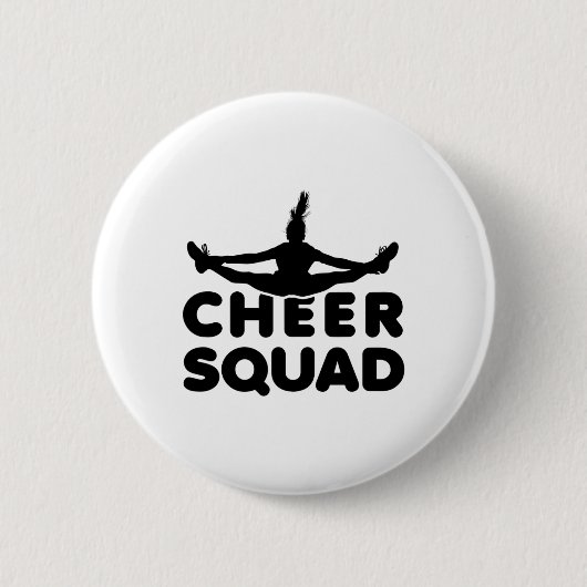 Cheerleading-Team Jugend Cheer Button (Vorderseite)