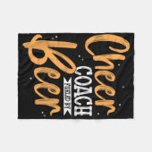 Cheerleading-Trainer Cheer-Trainer Fleecedecke (Vorderseite (Horizontal))