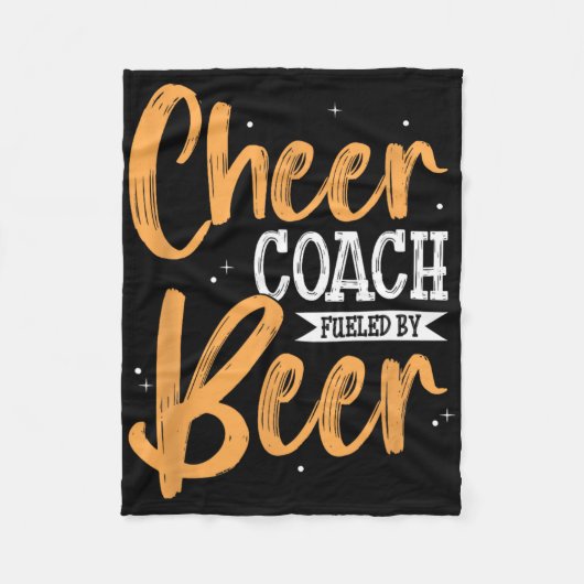 Cheerleading-Trainer Cheer-Trainer Fleecedecke (Vorderseite)