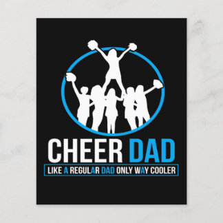 Cheerleading-Vater Väter | Cheerleading Süße Des Flyer
