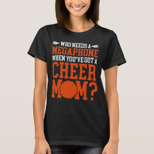 Cheerleading Wer Megaphone braucht, wenn Sie eine T-Shirt