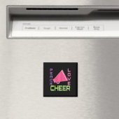 Cheerleading-Zitat Frieden Liebe Cheer Magnet (In Situ (Geschirrspüler))